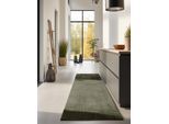 Teppich HANSE HOME "Jaipur Juteteppich, als Läufer und in Rund", grün, B:80cm H:10mm L:200cm, Jute, Teppiche, Teppich, 100% Naturfaser, Wohnzimmer, Esszimmer, Schlafzimmer, GRS