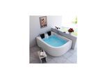 HOME DELUXE Indoor Whirlpool für 2 Personen BLUE OCEAN XL - 180 x 120 cm Rechts