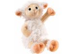 Plüschfigur HEUNEC "Friendsheep, Wolly Sunshine klein", beige (creme), Plüschfiguren, KinderB:9cm H:21cm T:8cm, Plüschfigur, enthält recyceltes Material, B:9cm H:21cm T:8cm