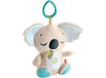 Plüschfigur FISHER-PRICE "Schlummer-Koala für unterwegs", bunt, Plüschfiguren, KinderH:21cm, Polyester, Plüschfigur, mit Sound, H:21cm