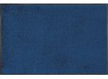 Fußmatte "Original Uni, Schmutzfangteppich" Gr. 16, blau, B:60cm H:9mm L:90cm, Kunstfaser, WASH+DRY BY KLEEN-TEX, Teppiche, Fußmatte, Schmutzmatte, rutschhemmend, auch als Läufer erhältlich