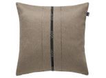 Joop! Kissenbezug Ribbon, Beige, Mokka, Textil, Schriftzug, 40x40 cm, hochwertige Qualität, Wohntextilien, Bezüge, Kissenbezüge