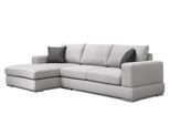 ECKSOFA OTTO 4-Sitzer, hellgrau