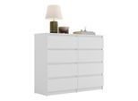 SIDEBOARD HANA M8 mit Schubladen Weiß