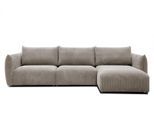 ECKSOFA TAUER 5-Sitzer, taupe