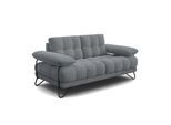 SOFA BUBBARA 2-Sitzer, dunkelgrau