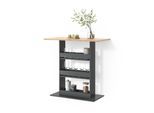 BARTISCH Regusa Goldkraft Eiche/Anthrazit 110 x 55 cm