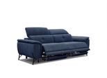 SOFA AVENA 3-Sitzer mit 2 Relaxfunktionen, dunkelblau