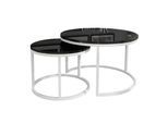 COUCHTISCH CIRI 2-in-1 Hochglanz
