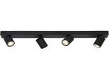 SEARCHLIGHT LED Deckenstrahler "3 x GU10 LED Strahler", schwarz, 1 Stk., Leuchten, LED Deckenstrahler