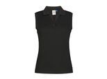 Trainingstop LUHTA "Luhta Top Innopuro", Damen, Gr. XL, schwarz, Stoff, 95% Polyester, 5% Elasthan, normal, hoch geschlossener Ausschnitt, Tops