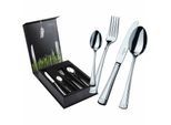 Besteck-Set "Tafelbesteck inkl. Besteckbox Aradena 24er Set silber", silber, 24, PICARD & WIELPÜTZ SOLINGEN, Essbesteck-Sets, Spülmaschinengeeignet
