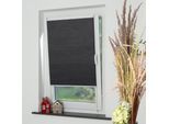 Wabenplissee LIEDECO "Liedeco Wabenplissee Verdunkelung – Blickdicht", grau, B:80cm H:210cm, Plissees, Effektive Verdunkelung, Einfache Montage ohne Bohren