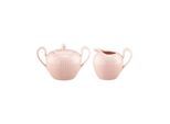 Milch- und Zuckerset SELTMANN WEIDEN "Milch- & Zucker-Set Amina 2er Set", rosa (rosé), 2, Porzellan, Geschirr-Sets, Spülmaschinenfest, Mikrowellensicher, Ofenfest