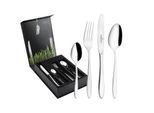 Besteck-Set "Tafelbesteck inkl. Besteckbox Bozen 24er Set silber", silber, 24, PICARD & WIELPÜTZ SOLINGEN, Essbesteck-Sets, Spülmaschinengeeignet