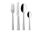 Besteck-Set VILLEROY & BOCH "Tafelbesteck Victor 24er Set silber", silber, 24, Essbesteck-Sets, Spülmaschinenfest