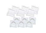 Geschirr-Set VILLEROY & BOCH "Tafelservice NewWave 12er Set weiß", weiß, 12, Porzellan, Geschirr-Sets, Geschirr-Set, Spülmaschinengeeignet, Mikrowellenfest