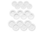 Geschirr-Set VILLEROY & BOCH "Kombiservice Royal weiß", weiß, 18, Porzellan, Geschirr-Sets, Geschirr-Set, Spülmaschinengeeignet, Mikrowellenfest