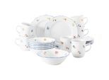 Geschirr-Set SELTMANN WEIDEN "Frühstücks-Set Sonate Nostalgie 18er Set bunt", bunt, 18, Porzellan, Geschirr-Sets, Geschirr-Set, Spülmaschinengeeignet, Mikrowellengeeignet
