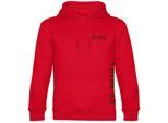 multifanshop Kapuzen Sweatshirt - St. Pauli - Brust & Seite - Druck braun - Hoodie