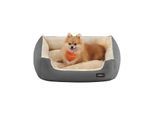 FEANDREA L-XL Hundebett, mit Wendekissen
