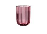 Dekovase VILLEROY & BOCH "Vase Fleur 22,5 cm pink", pink, B:16cm H:22,5cm T:16cm Ø:16cm, Vasen, Dekovase, Spülmaschinenfest