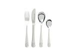 Kinderbesteck RITZENHOFF & BREKER "Kinderbesteck Hoftiere 4er Set silber", silber, 4, Essbesteck-Sets, Kinderbesteck, Ideal für den Alltag, spülmaschinengeeignet