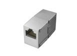 HAMA Netzwerk-Adapter "Netzwerkadapter, CAT-6, 1 Gbit/s", silber (silberfarben), B:7,5cm H:2,5cm T:7,5cm, Adapter, Netzwerk-Adapter