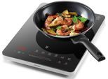 WMF Einzel-Induktionskochplatte "KULT X Mono", schwarz, B:30,5cm H:4,8cm T:39cm, Kochplatten, 6 Direktwahlprogramme, Display, Timer-Funktion, Überhitzungsschutz, Einzel-Induktionskochplatte