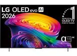 LG OLED-Fernseher "OLED42C68LA", Energieeffizienz: G, schwarz, 42 ″, Fernseher, OLED-Fernseher