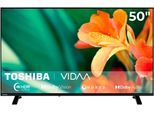 TOSHIBA LED-Fernseher "50UV1563DDW", Energieeffizienz: D, schwarz, 50 ″, Fernseher, LED-Fernseher