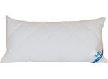 Microfaserkissen BECO "Royal Soft "GOLD", Kissen mit separaten Innenkissen", weiß, B:40cm L:80cm, Bezug: 100% Polyester. Füllung: 100% Polyester, Kopfkissen, Microfaserkissen, Microfaserkopfkissen, Kissen in 40x80 oder 80x80 cm erhältlich