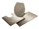 Badematte GRUND "Mistral" Gr. 11, braun (champagner, braun), H:20mm, Kunstfaser, Badematten, Badematte, meliertes Design, Ombré-Look, auch als 3 teiliges Set, Made in Europe