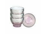 Schale VILLEROY & BOCH "Dessertschalen Boston Pearl ø 11,7 cm 4er Set bunt", bunt, B:11,7cm H:8,1cm L:11,7cm T:11,7cm Ø:11,7cm, Schüsseln, Schale, Spülmaschinenfest