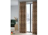 Vorhang ADAM "Bio Bel" Gr. 1, gelb (curry), B:145cm H:145cm, Jacquard, Baumwolle (Bio-Baumwolle), Gardinen, Vorhang, aus 100% Bio-Baumwolle