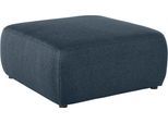 Hocker DOMO COLLECTION "Cesena modern, zeitlos und bequem", blau (dunkelblau), B:88cm H:39cm T:88cm, Hocker, Hocker