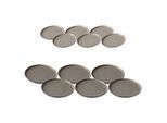 Geschirr-Set RITZENHOFF & BREKER "Tafelservice Jasper 12er Set", grau (taupe), 12, Keramik, Geschirr-Sets, Geschirr-Set, Spülmaschinengeeignet
