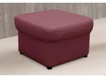 Hocker DOMO COLLECTION "Papenburg elegant und zeitlos, B/T 57/57cm", rot (karminrot), B:57cm H:41cm T:57cm, Luxus-Microfaser (100% Polyester);Struktur ( 90% Polyester, 10% Polyacryl);Microfaser PRIMABELLE (100% Polyester);Kunstleder SOFTLUX;Chenilleoptik (95% Polyester, 5% Polyamid);Webstoff (100% Polyester), Hocker, Hocker, in großer Farbvielfalt