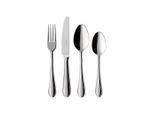 Besteck-Set VILLEROY & BOCH "Tafelbesteck Mademoiselle silber", silber, 144, Essbesteck-Sets, Besteck-Set, rostfrei, spülmaschinengeeignet