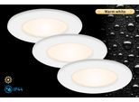 BRILONER LEUCHTEN LED Einbauleuchte "THIN", weiß, Leuchten