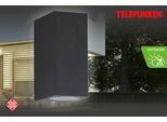 LED Außen-Wandleuchte TELEFUNKEN "SORIA", schwarz, Leuchten, LED Außenwandleuchte