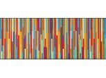Läufer "Mikado Stripes" Gr. 11, bunt, B:75cm H:7mm L:190cm, Kunstfaser, WASH+DRY BY KLEEN-TEX, Teppiche, Läufer, Schmutzfangläufer, modernes Streifen Design, rutschhemmend, waschbar