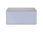 Mid.you Couchtisch, Grau, Glas, Holzwerkstoff, rechteckig, 50x45x100 cm, Wohnzimmer, Wohnzimmertische, Couchtische