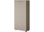 Livetastic Schuhschrank, Taupe, Beige, Kaschmir, Holzwerkstoff, 4 Fächer, 50x103x22 cm, stehend, Garderobe, Schuhaufbewahrung, Schuhschränke