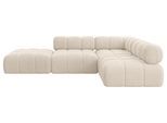 ECKSOFA modulares Sofa Favio-L1 - 285x190x70 cm Beige Cord