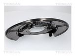 TRISCAN Spritzblech, Bremsscheibe 812513227 Hinterachse links für TOYOTA
