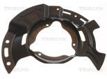 TRISCAN Spritzblech, Bremsscheibe 812518112 Vorderachse links für KIA