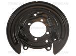 TRISCAN Spritzblech, Bremsscheibe 812513201 Hinterachse links für TOYOTA