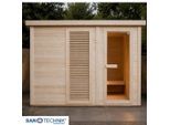 Sanotechnik , Naturfarben , Holz , Fichte , 230x219.5x310 cm , Wellness, Saunas