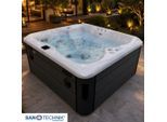 Sanotechnik , Grauweiß , Kunststoff , 210x160x90 cm , Pools & Wasserspaß, Whirlpools, Whirlpools